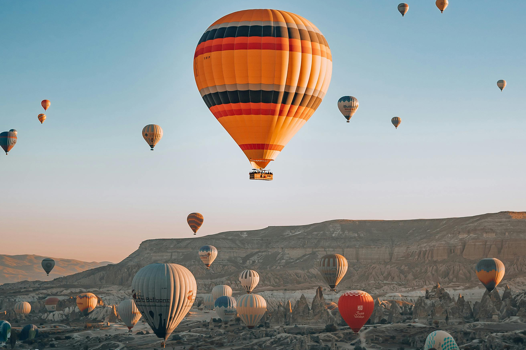 Paseo en globo aerostático